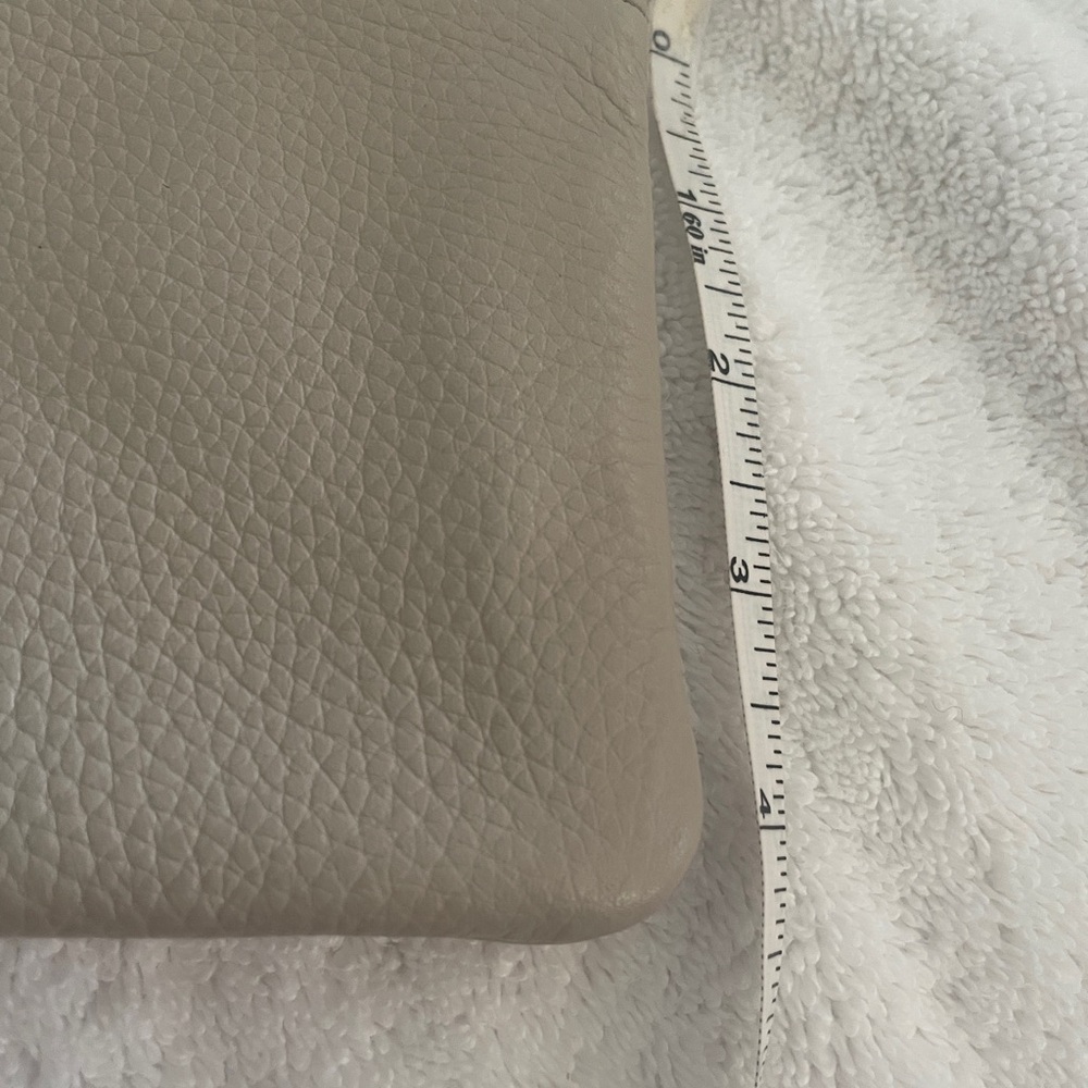 Laudi Vidni Taupe Pebbled Leather Wristlet/ Clutch / Wallet ~ NEW - Picture 2 of 7